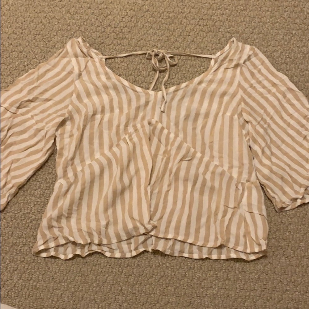 Hollister striped top